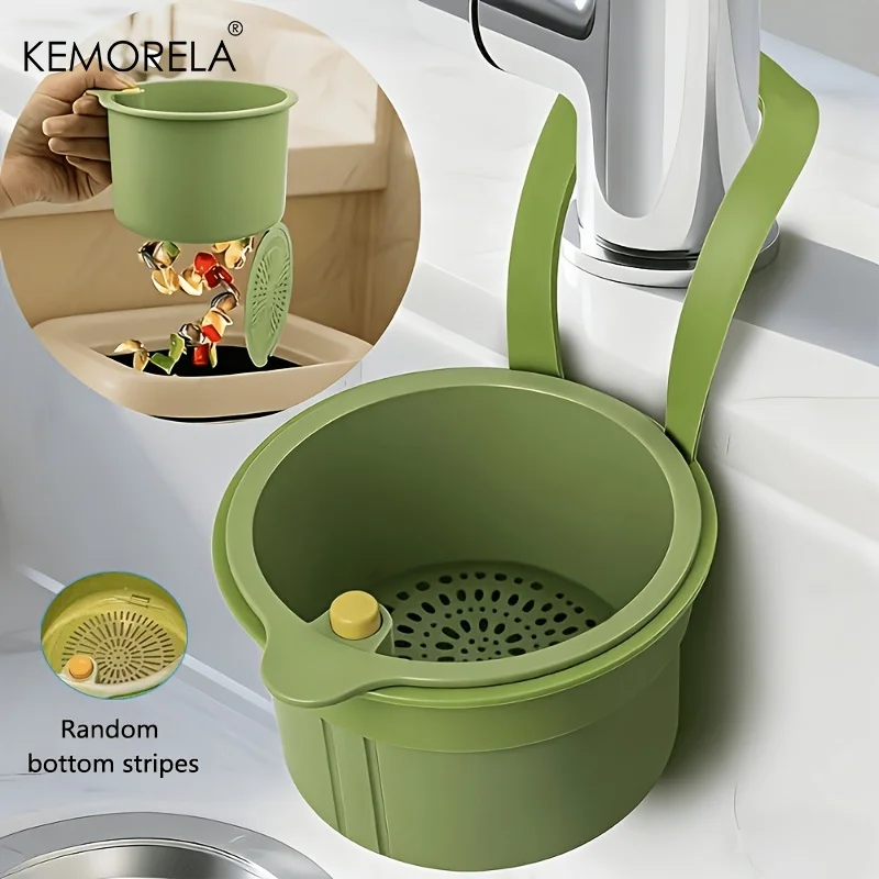 Commercial Kitchen Bin - 1 stuk zelfreinigende keukenafvoermand met automatische