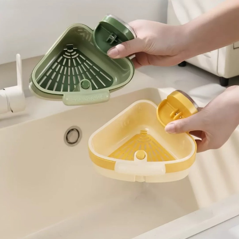 Commercial Kitchen Bin - ‌ Gootsteenzeefmand - Hoekvormig ontwerp voor